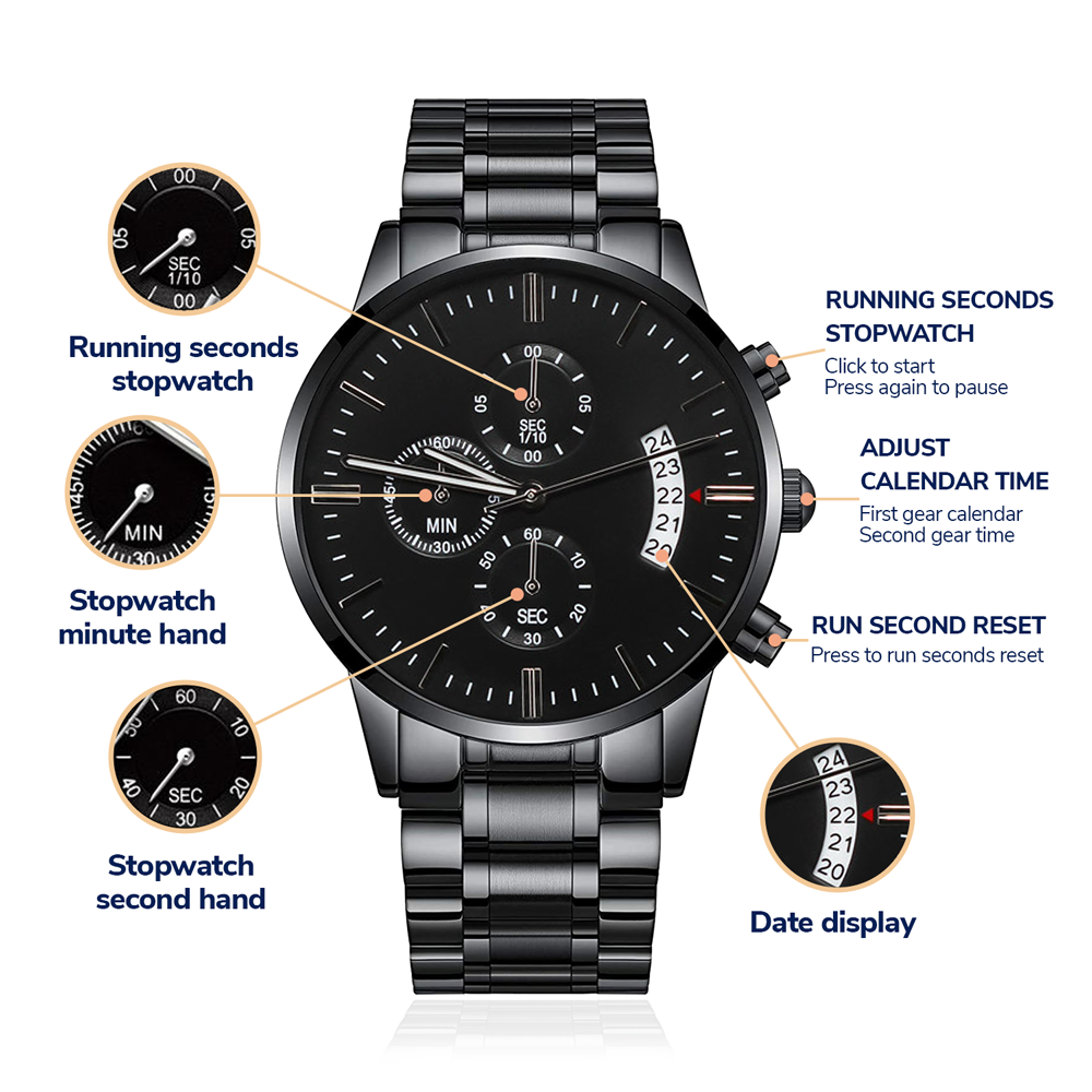 Seek First the Kingdom of God (Matthew 6:33) – Men's Watch