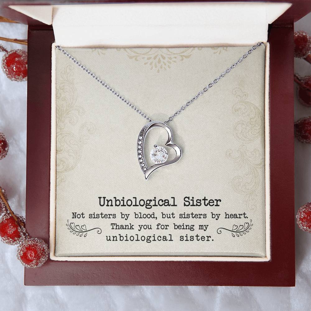 Unbiological Sister – Forever Love Necklace