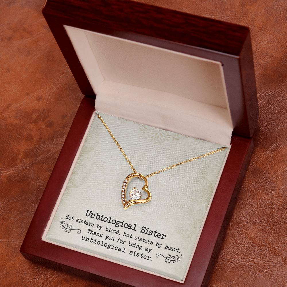 Unbiological Sister – Forever Love Necklace