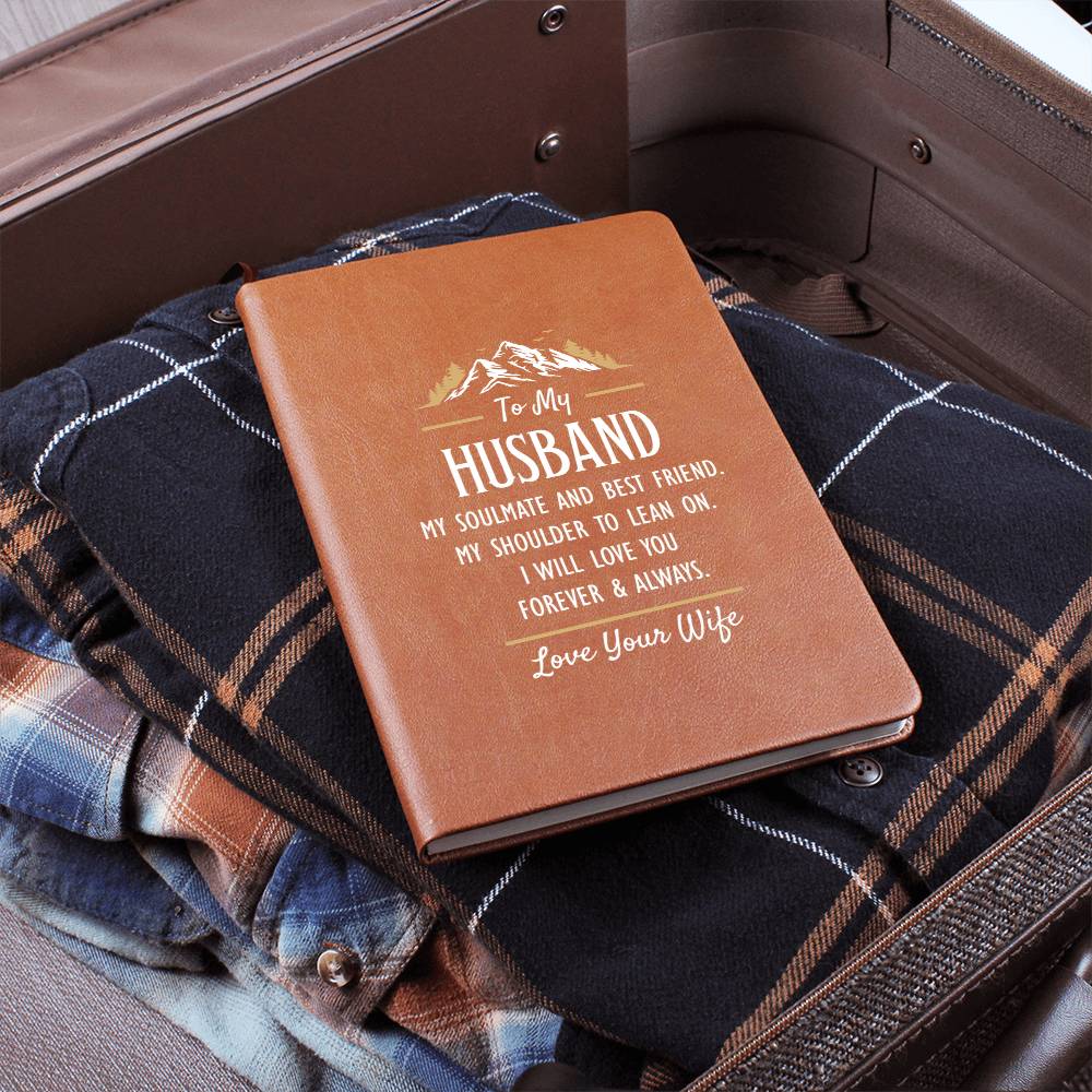 My Soulmate and Best Friend – Leather Journal