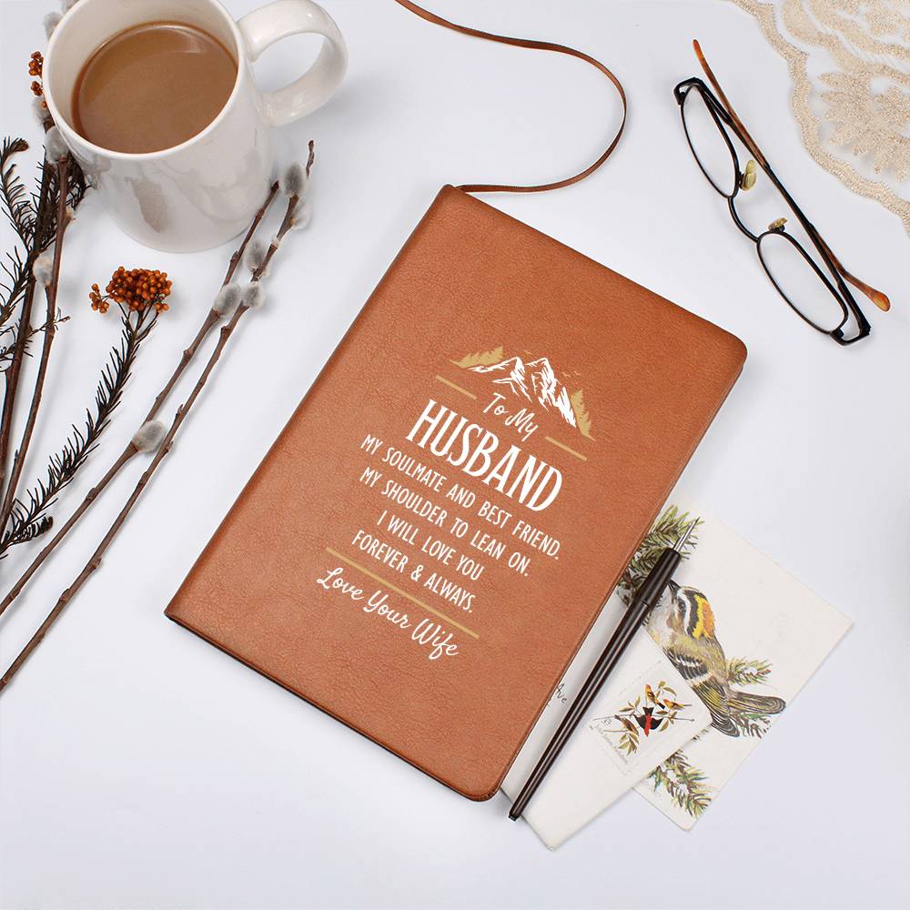 My Soulmate and Best Friend – Leather Journal