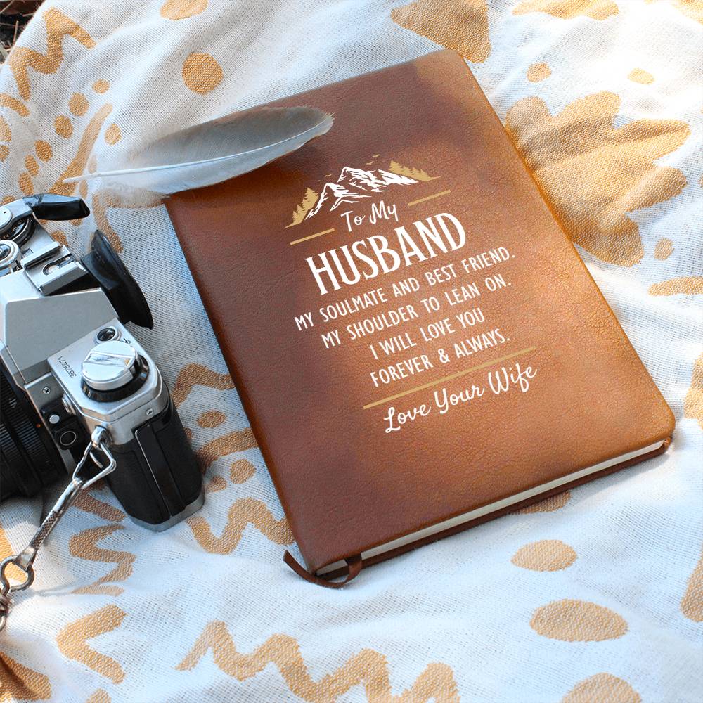 My Soulmate and Best Friend – Leather Journal
