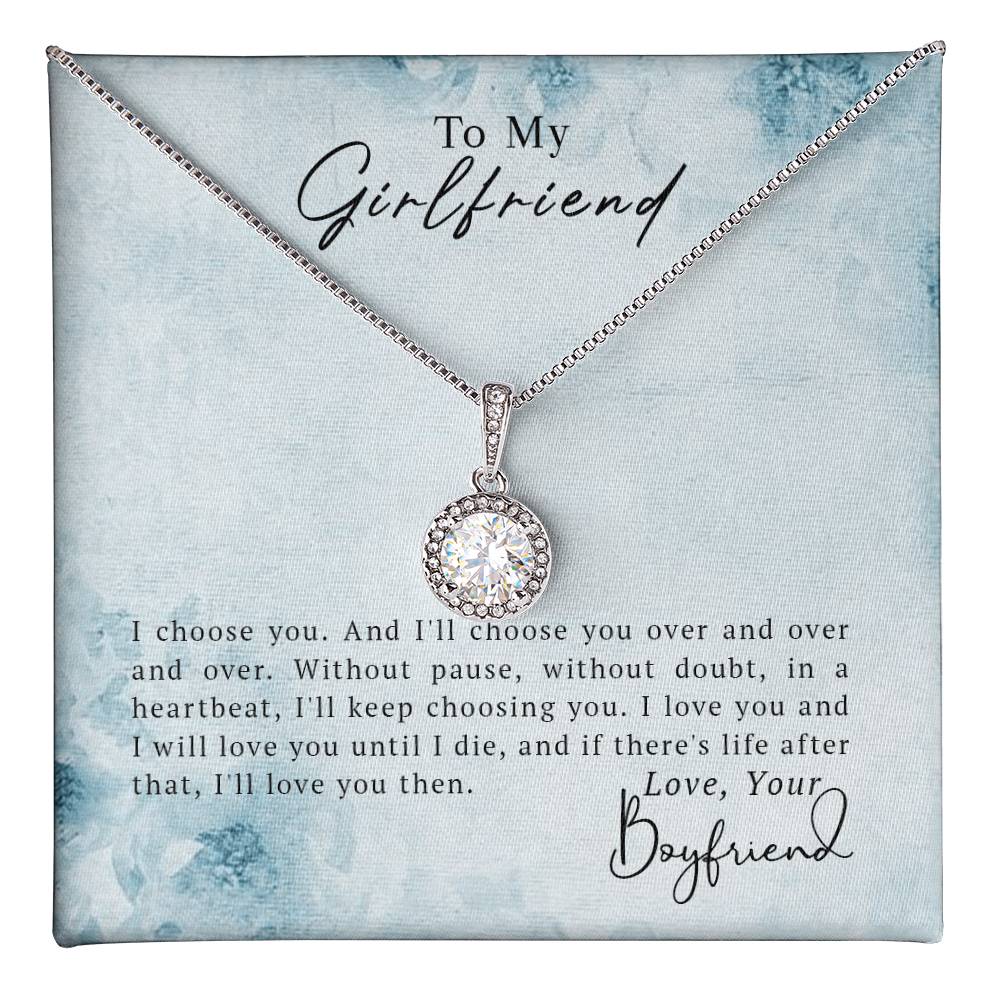 To My Girlfriend – Eternal Hope Necklace