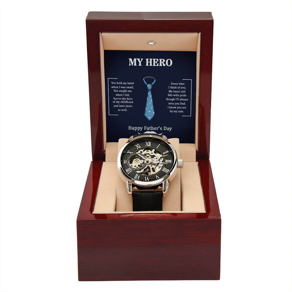 My Hero Dad – Openwork Watch