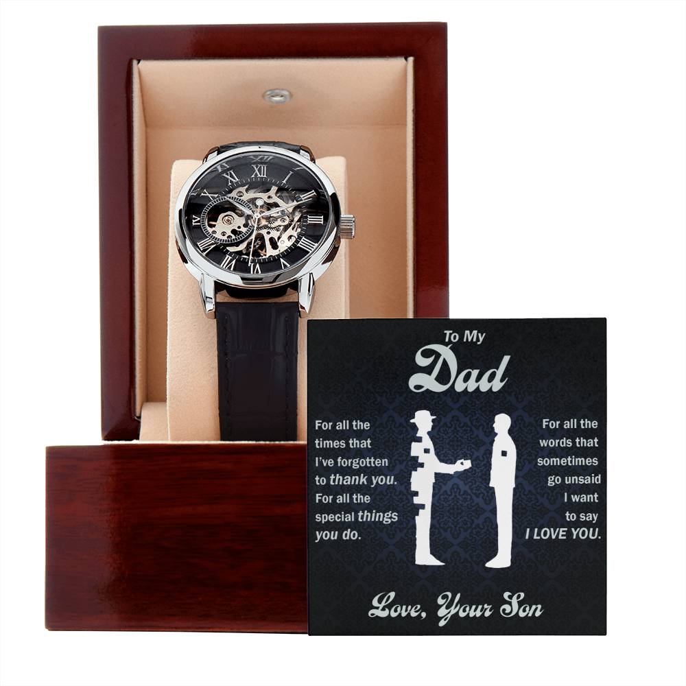 All That You Do – Openwork Watch