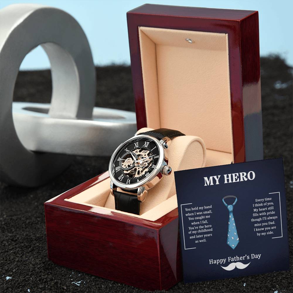 My Hero Dad – Openwork Watch