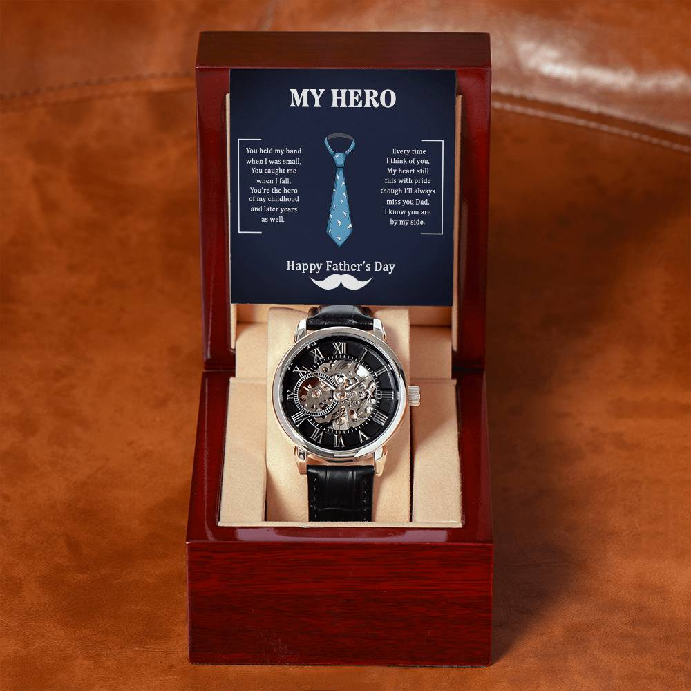 My Hero Dad – Openwork Watch