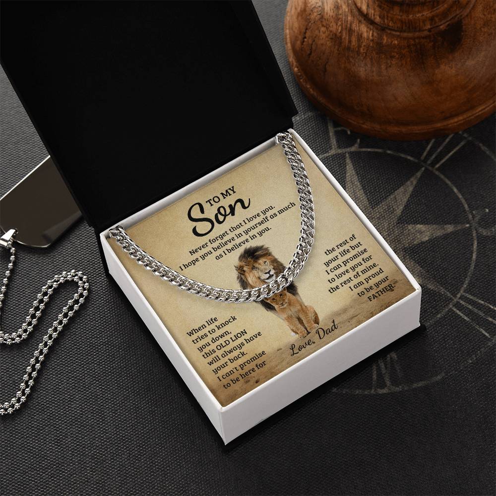 Never Forget – Cuban Link Chain