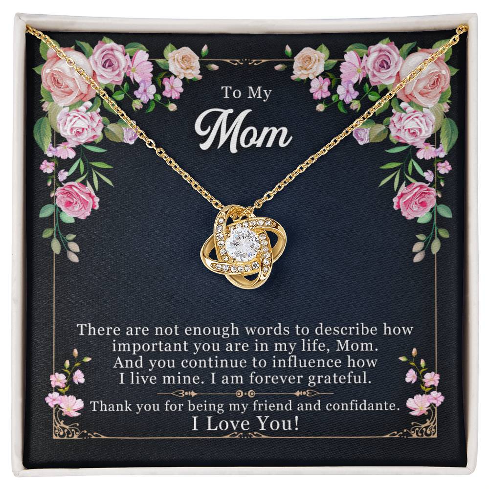 Forever Grateful – Love Knot Necklace