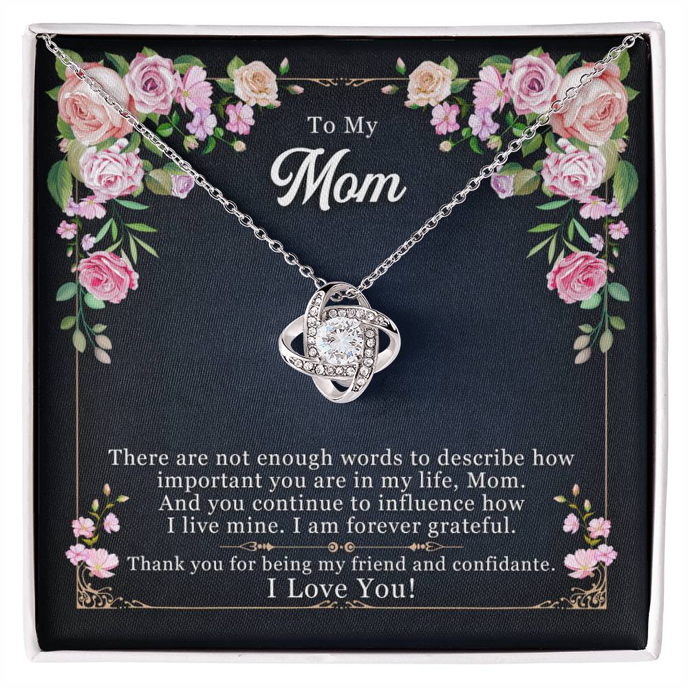 Forever Grateful – Love Knot Necklace