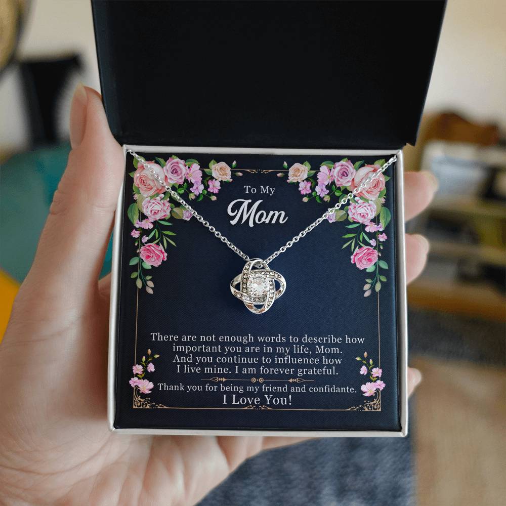 Forever Grateful – Love Knot Necklace