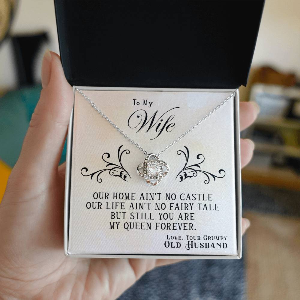 My Queen Forever – Love Knot Necklace