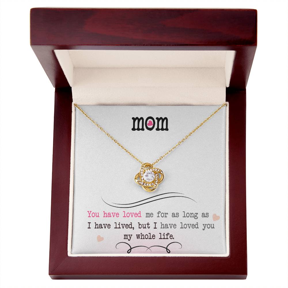 My Whole Life – Love Knot Necklace