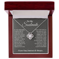 To My Soulmate – Love Knot Necklace