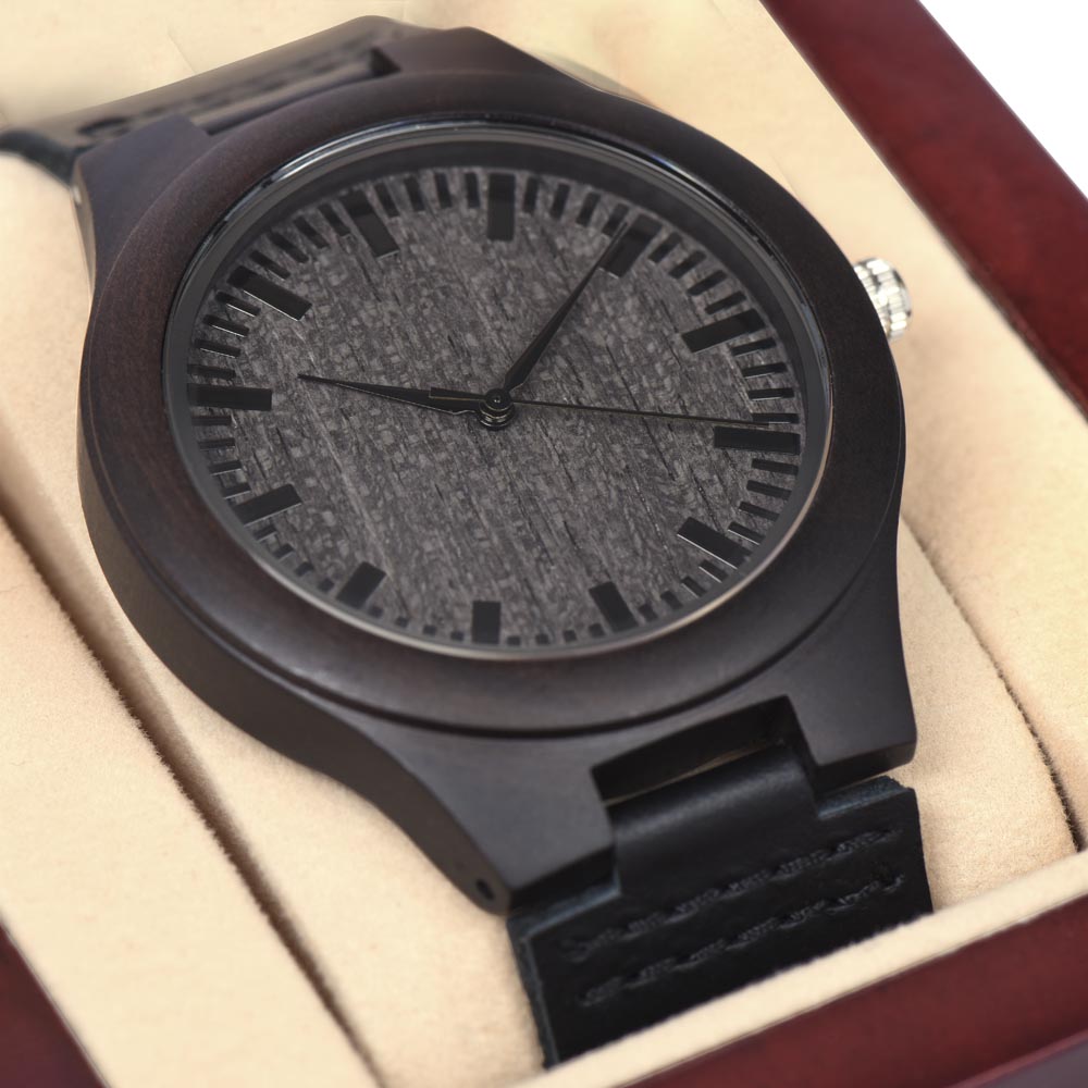 Dad's Love – Wooden Watch