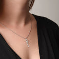 Personalized Vertical Name Necklace