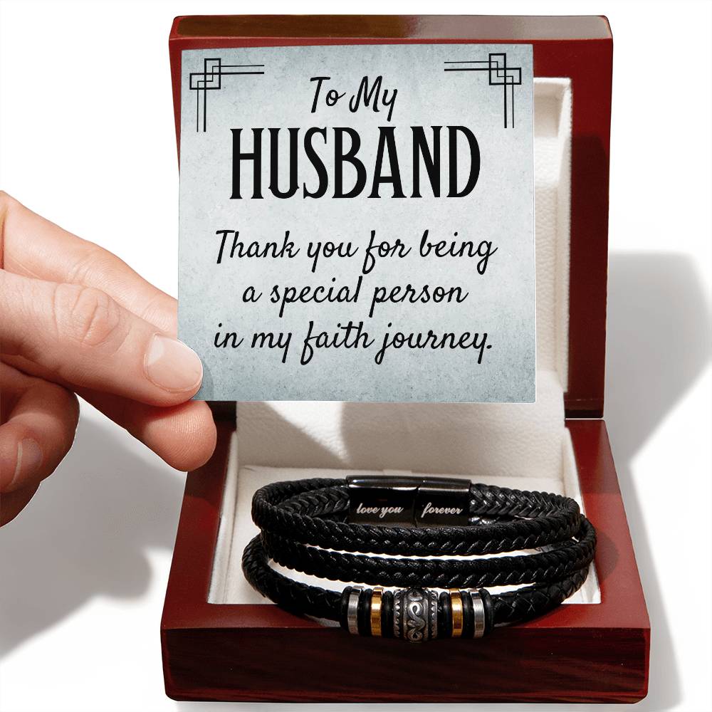 Being Special – Men's Leather Bracelet
