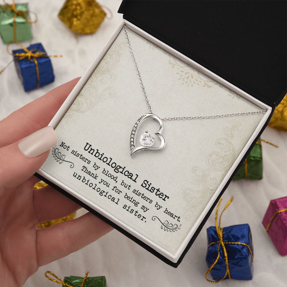 Unbiological Sister – Forever Love Necklace