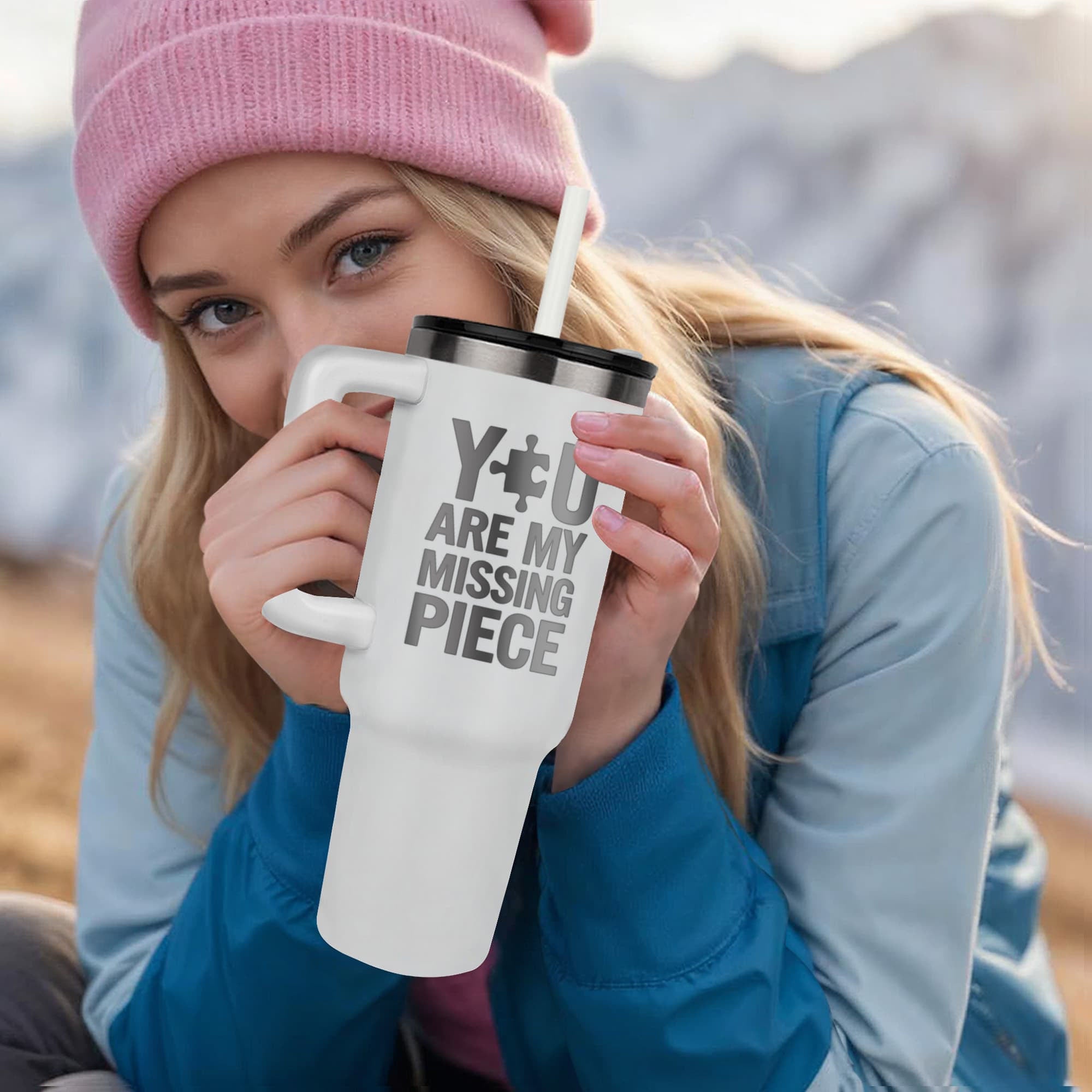 You Are My Missing Piece Tumbler
