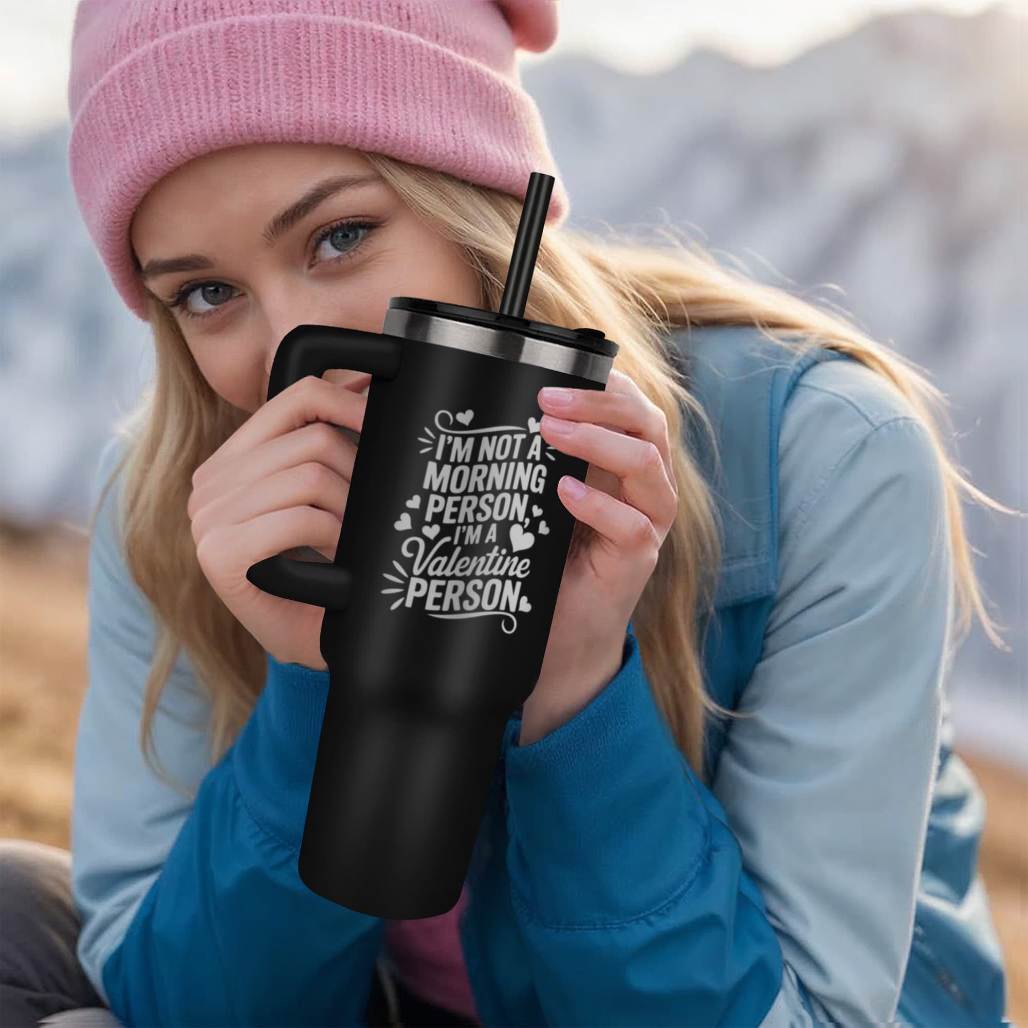 Not A Morning Person Tumbler