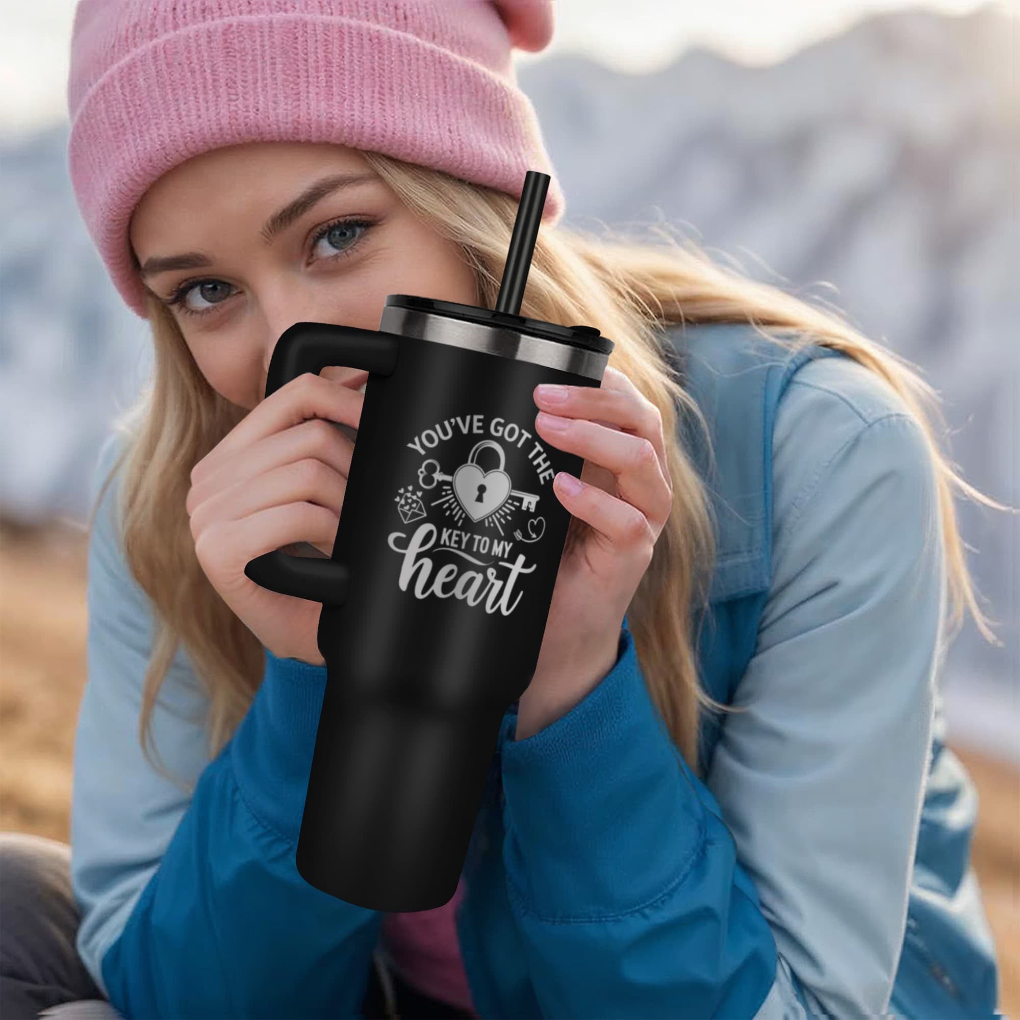 Key To My Heart Tumbler 