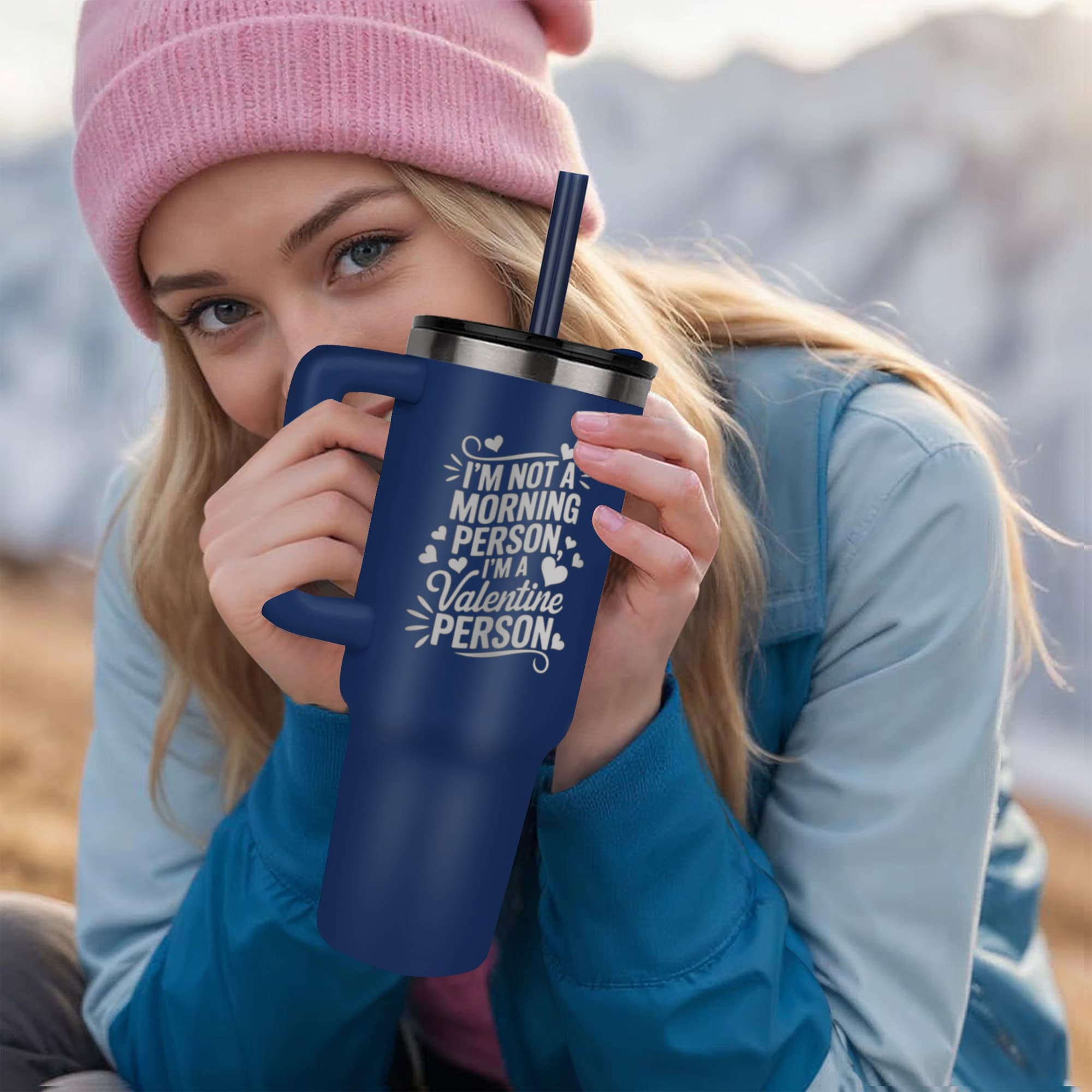 Not A Morning Person Tumbler