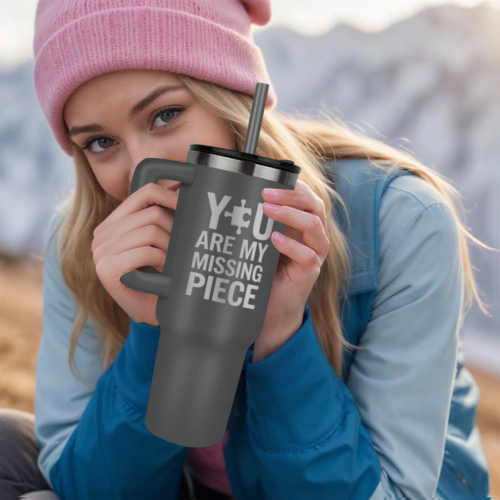 You Are My Missing Piece Tumbler