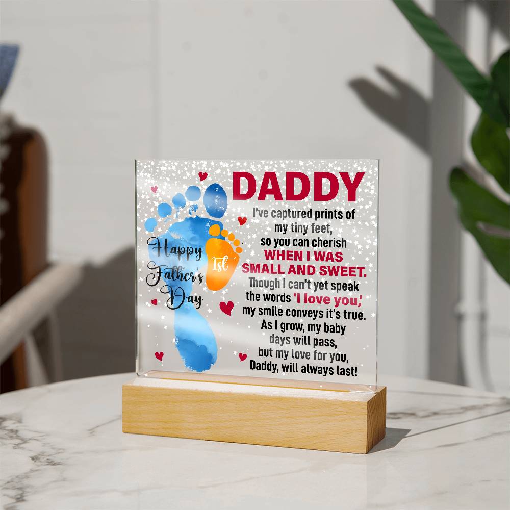 When I Was Small and Sweet – Acrylic Square