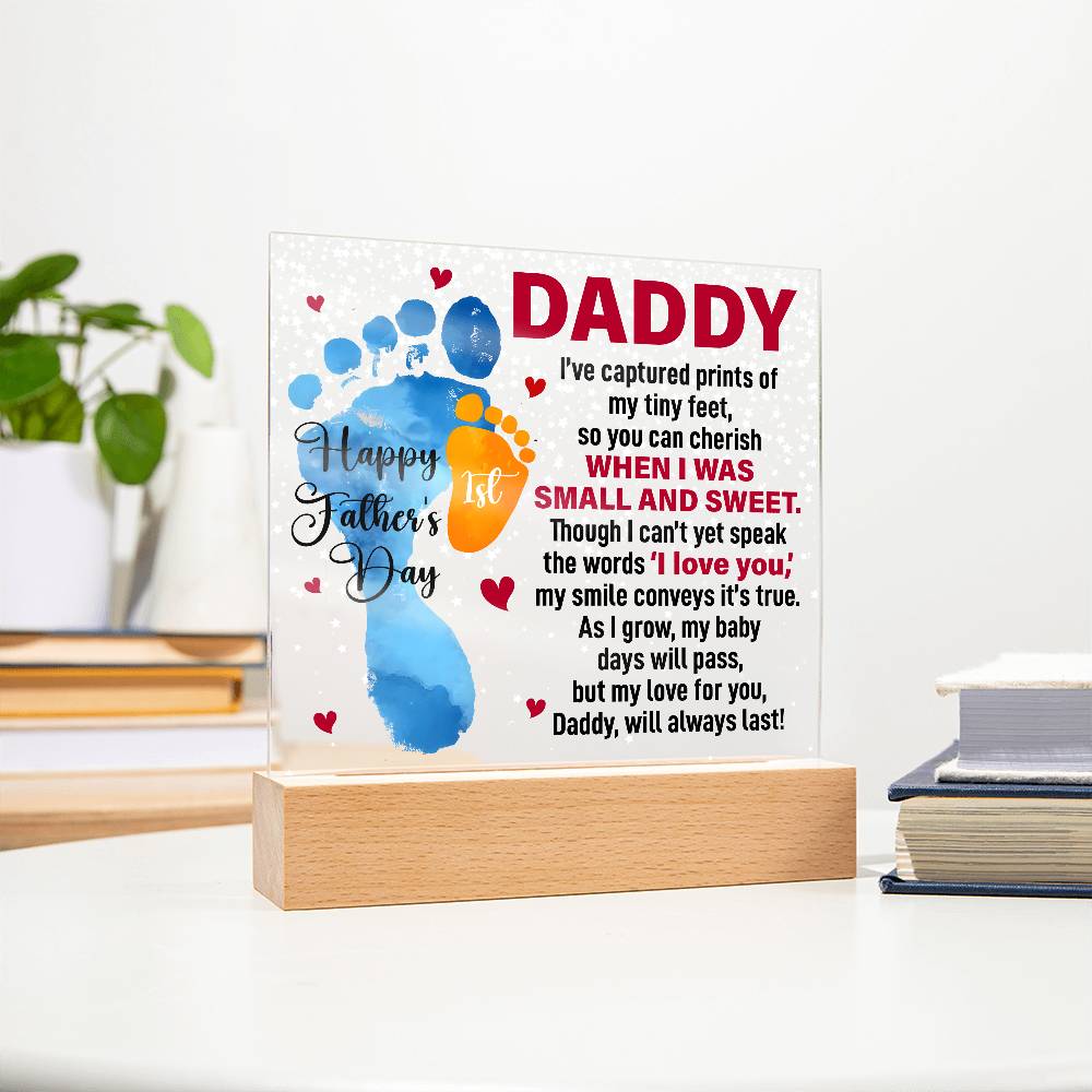When I Was Small and Sweet – Acrylic Square
