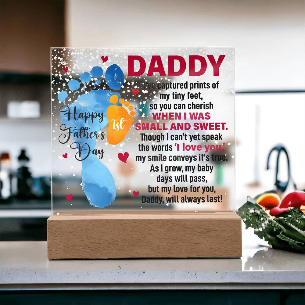 When I Was Small and Sweet – Acrylic Square
