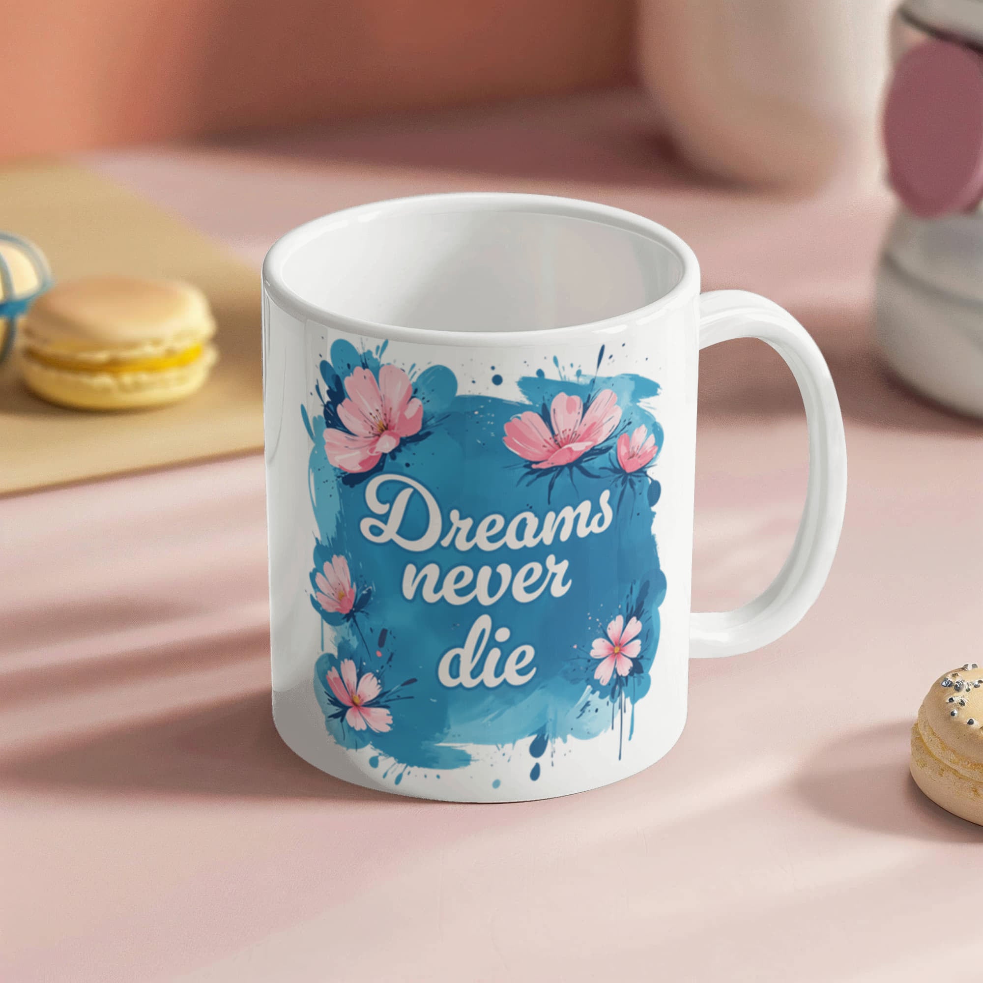 Dreams Never Die – 11oz White Ceramic Mug