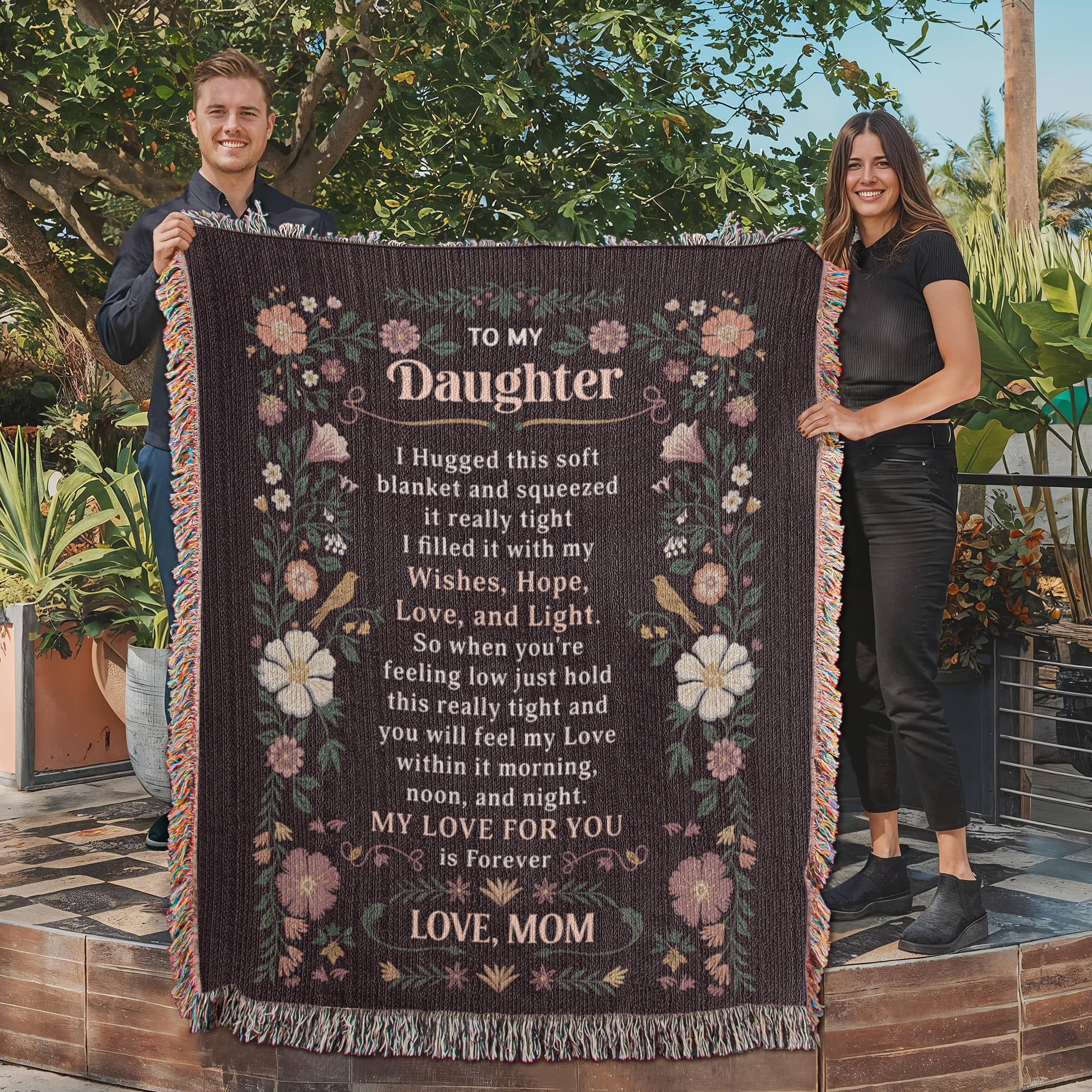 To My Daughter – Heirloom Blanket