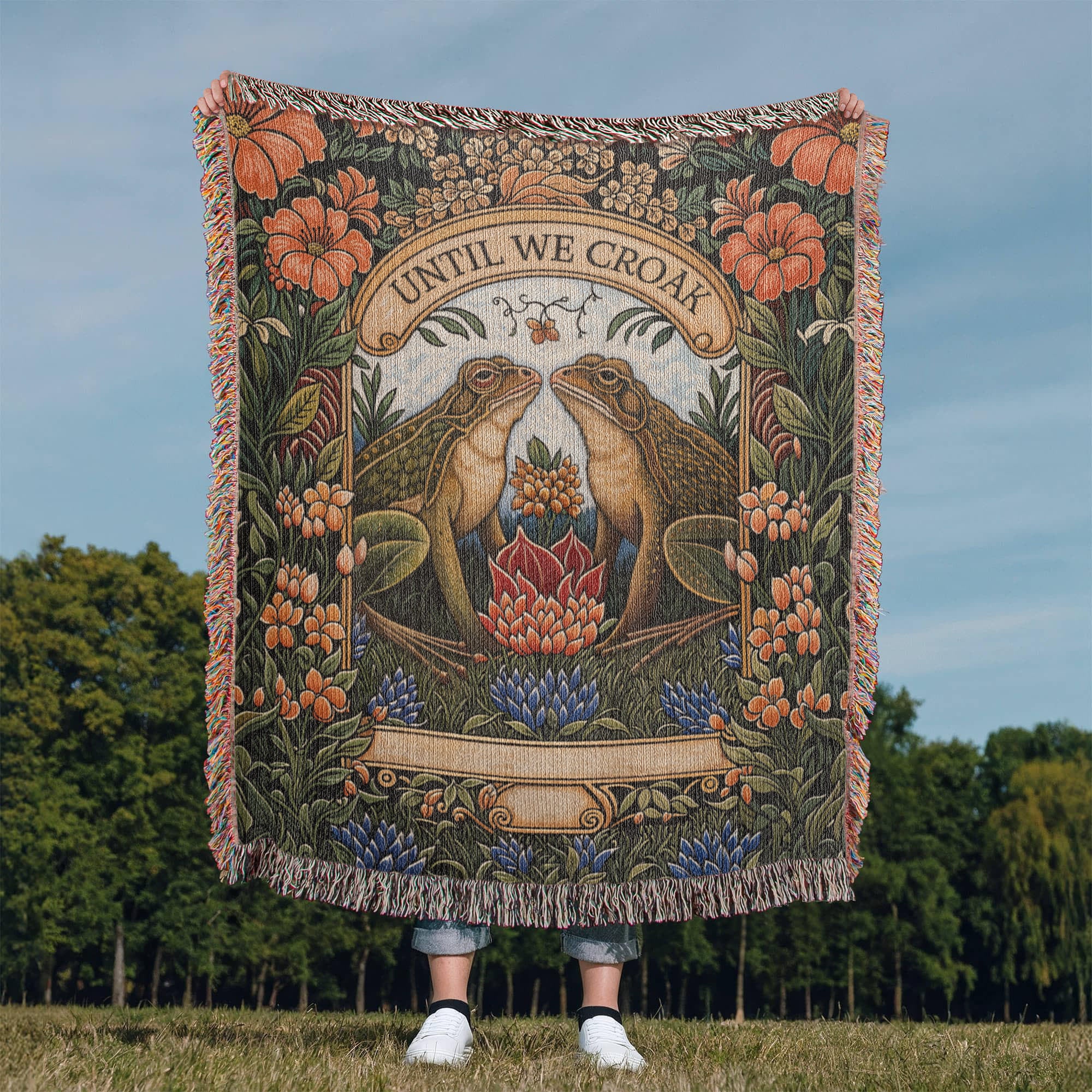 Til We Croak – Heirloom Blanket